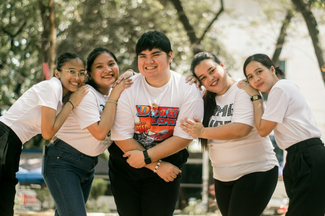 group of volunteers